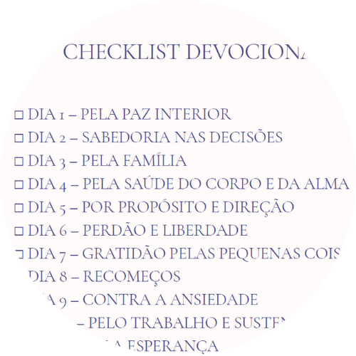 Checklist PDF